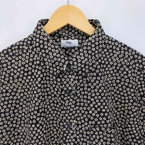Guy フラワープリント S/S ボタンダウンシャツ ビックサイズ メンズ 3L