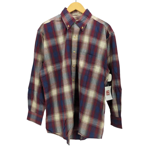 カーニーハウス KEARNEY HOUSE L/S オンブレチェック ボタンダウンシャツ メンズ JPN:L