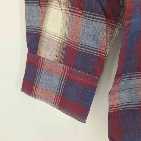 カーニーハウス KEARNEY HOUSE L/S オンブレチェック ボタンダウンシャツ メンズ JPN:L
