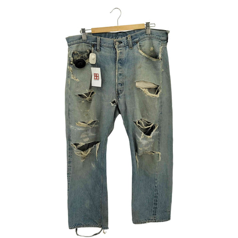 リーバイス Levis 70s 66前期 501 スモールe ボタン裏6 平行ステッチ 赤耳 バックポケットシングル ボタンフライ デニムパンツ メンズ