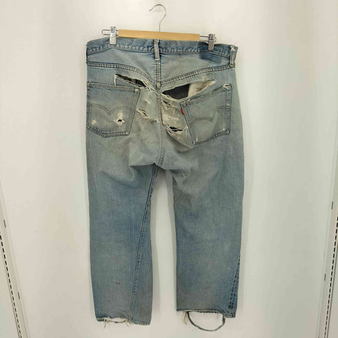リーバイス Levis 70s 66前期 501 スモールe ボタン裏6 平行ステッチ 赤耳 バックポケットシングル ボタンフライ デニムパンツ メンズ