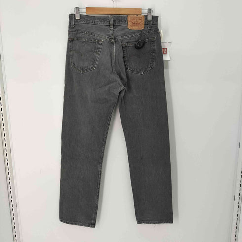 リーバイス Levis USA製 先染めブラック ボタン裏653 501 メンズ W34/L32