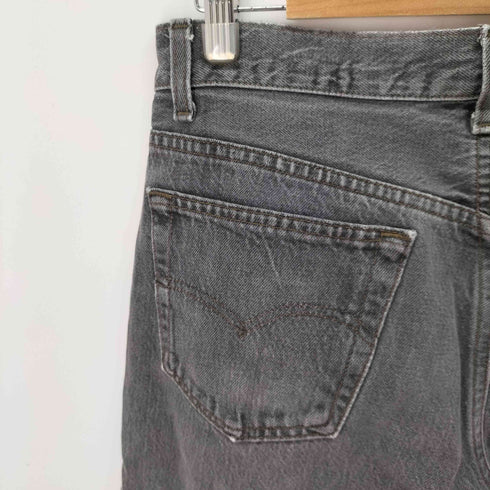 リーバイス Levis USA製 先染めブラック ボタン裏653 501 メンズ W34/L32