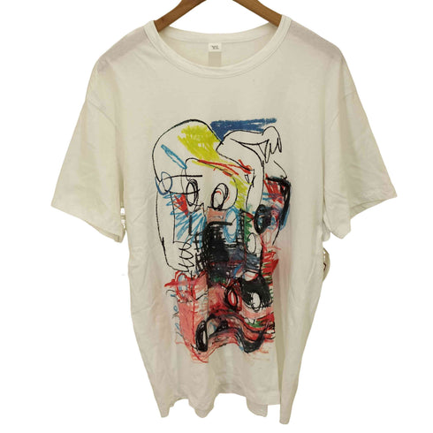 ワイズ Ys 23SS アートプリントTシャツ メンズ