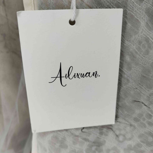 AILIXUAN 和柄デザイン チュールキャミワンピース レディース import:M