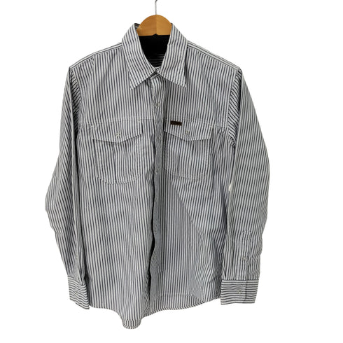 カーハート Carhartt ストライプ ワークシャツ スナップ メンズ JPN:M