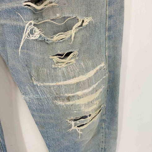 リーバイス Levis 70s 66後期 501 スモールe ボタン裏6 平行ステッチ 赤耳 バックポケットチェーン ボタンフライ デニムパンツ メンズ