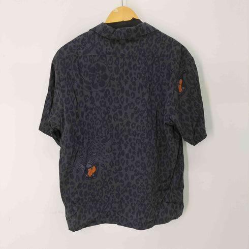 ショット Schott レオパード ハワイアンシャツ メンズ JPN:M
