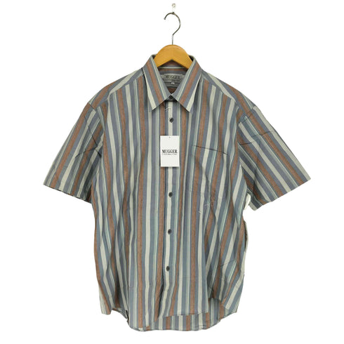 mugger マルチストライプ柄 S/S シャツ メンズ JPN:L