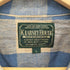 カーニーハウス KEARNEY HOUSE S/S ブロックチェック コットンリネン オープンカラーシャツ メンズ JPN:L