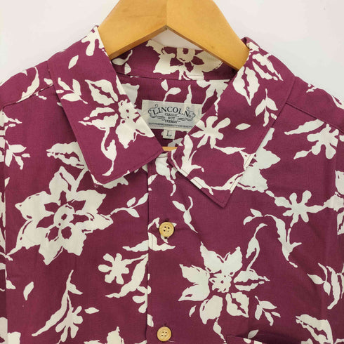 Lincoln S/S レーヨン アロハシャツ メンズ JPN:L