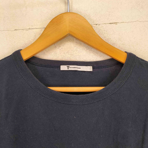 ティーバイアレキサンダーワン T by Alexander Wang レザーポケットTシャツ メンズ XS