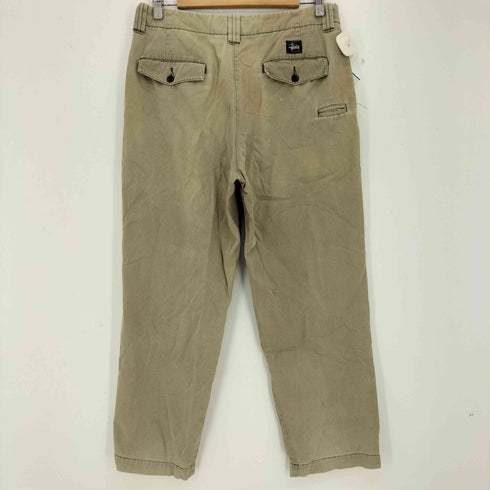 ステューシー Stussy 90S 紺タグ 香港製 ボタンフライ チノパン メンズ 32R