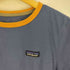パタゴニア patagonia メキシコ製 オーガニックコットン ロゴパッチ リンガー Tシャツ レディース import:M