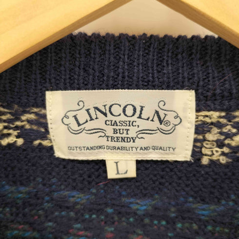 Lincoln ウールプルオーバーセーター メンズ JPN:L