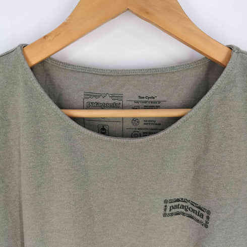 パタゴニア patagonia 両面プリント ドルマンスリーブ ボートネック Tシャツ レディース import:S