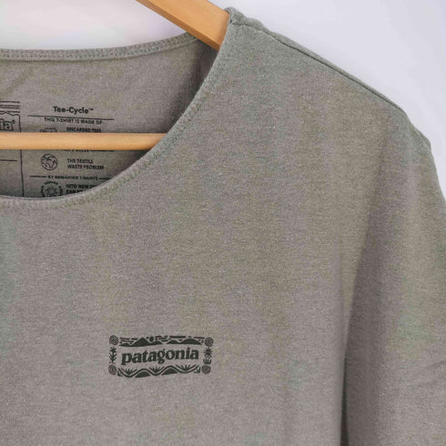 パタゴニア patagonia 両面プリント ドルマンスリーブ ボートネック Tシャツ レディース import:S