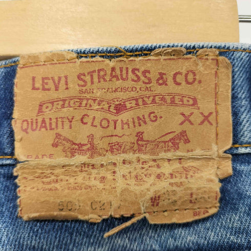 リーバイス Levis 80S USA製 ボタン裏513 1987年11月製造 505-0217 デニム パンツ メンズ W31 L36