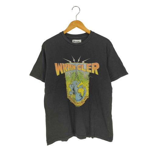 ラングラー Wrangler 90s シングルステッチ グラフィックプリント クルーネック Tシャツ メンズ 8