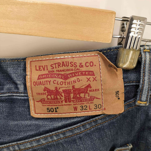 リーバイス Levis 501 ボタンフライストレートデニムパンツ メンズ w32l30