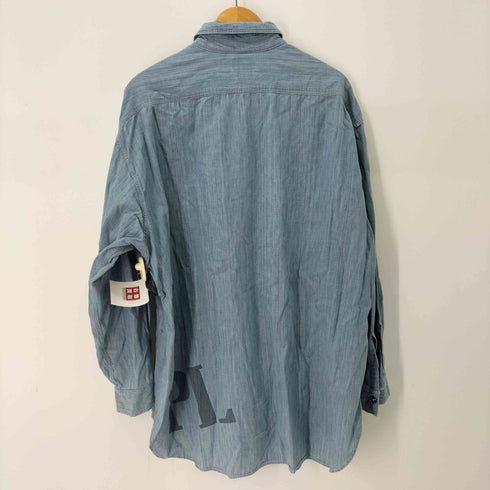 バズリクソンズ BUZZ RICKSONS BEAMS別注 シャンブレーシャツ メンズ import:XL