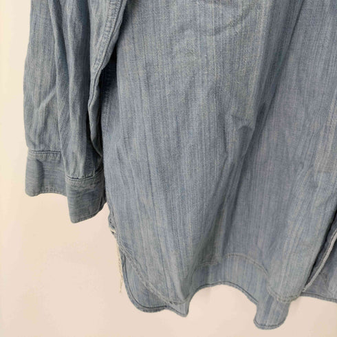 バズリクソンズ BUZZ RICKSONS BEAMS別注 シャンブレーシャツ メンズ import:XL