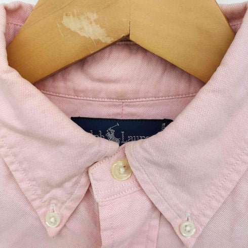 ラルフローレン RALPH LAUREN 90S マルチポニー 刺繍 L/S ボタンダウン シャツ 外付けタグ メンズ 15 1/2-32