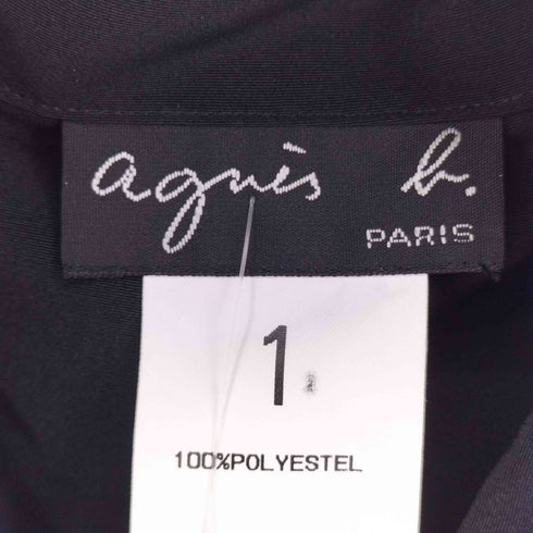 アニエスベー agnes b. PARIS メタルボタン L/S シャツ レディース 1