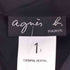 アニエスベー agnes b. PARIS メタルボタン L/S シャツ レディース 1