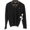 バーバリーブラックレーベル BURBERRY BLACK LABEL カシミヤ100% Vネックニット メンズ 2