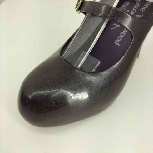 ヴィヴィアンウエストウッド Vivienne Westwood トリプルストラップ ラバーパンプス レディース JPN:24