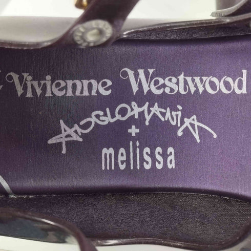 ヴィヴィアンウエストウッド Vivienne Westwood トリプルストラップ ラバーパンプス レディース JPN:24