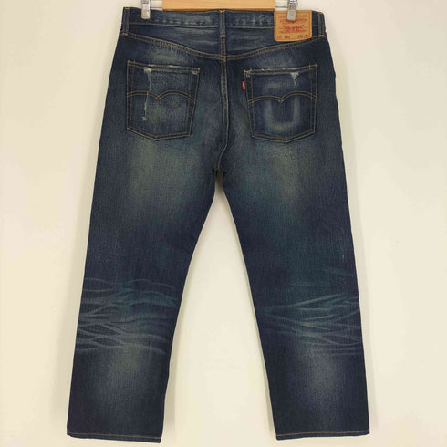 リーバイス Levis 501 1966 SPECIAL EDITION 復刻 ボタンフライ ストレート デニムパンツ ダメージ加工 メンズ W36L32