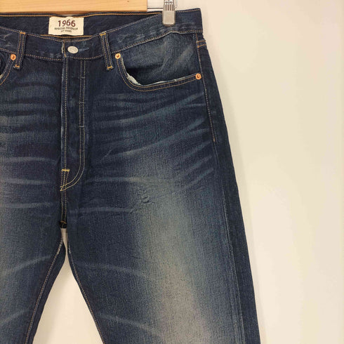 リーバイス Levis 501 1966 SPECIAL EDITION 復刻 ボタンフライ ストレート デニムパンツ ダメージ加工 メンズ W36L32