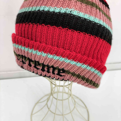 シュプリーム Supreme 17AW Bright Stripe Beeanie メンズ
