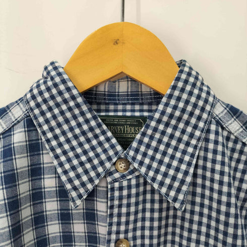 カーニーハウス KEARNEY HOUSE クレイジーパターン チェック レギュラーカラーシャツ メンズ JPN:M