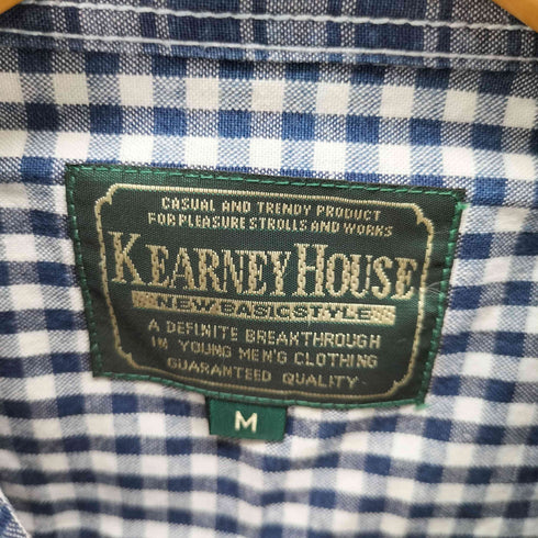 カーニーハウス KEARNEY HOUSE クレイジーパターン チェック レギュラーカラーシャツ メンズ JPN:M