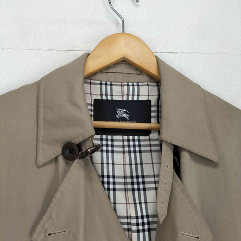 バーバリーブラックレーベル BURBERRY BLACK LABEL 裏地ノヴァチェックトレンチコート メンズ JPN:L