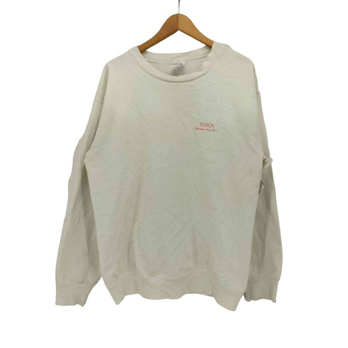 ユナイテッドスポーツ UNITED SPORTS 90s USA製 XEROX 企業 ボロ クルーネックスウェット メンズ import:L