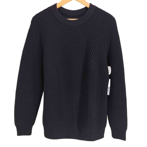 バトナー BATONER SIGNATURE CREWNE 片畦クルーネックニット メンズ JPN:1