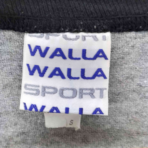 ワラワラスポーツ WALLA WALLA SPORT USA製 ラグランスリーブカットソー メンズ JPN:S