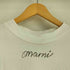 マルニ MARNI 24AW 両面プリント モックネック L/S Tシャツ メンズ EUR:46