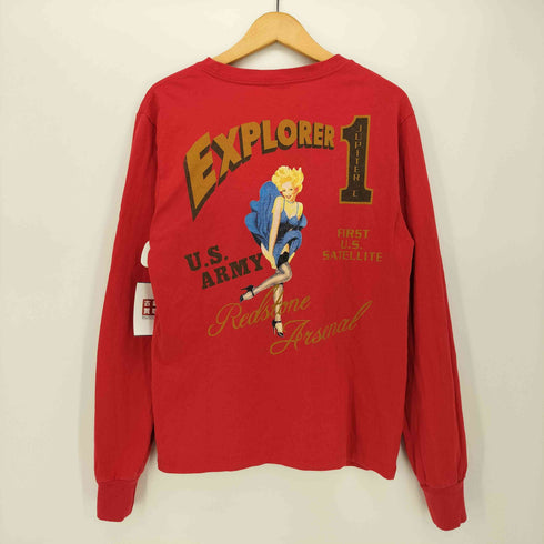 アヴィレックス AVIREX ピンナップガール L/S Tシャツ 長袖 メンズ JPN:M