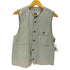 エンジニアードガーメンツ Engineered Garments USA製 旧タグ Stripe Work Vest メンズ JPN:S