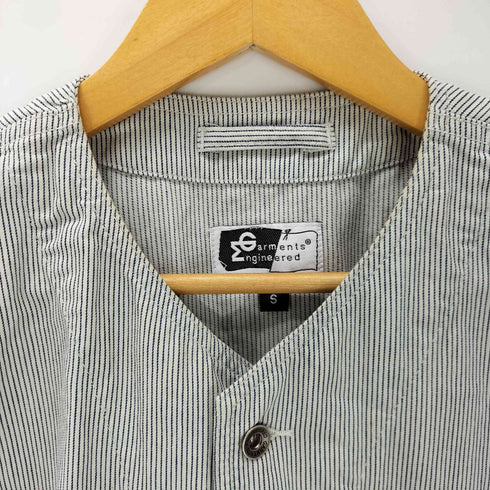 エンジニアードガーメンツ Engineered Garments USA製 旧タグ Stripe Work Vest メンズ JPN:S