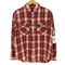 リーバイス Levis RED TAB 00S マドラスチェック フラップポケット レギュラーカラー フランネルシャツ メンズ import:M