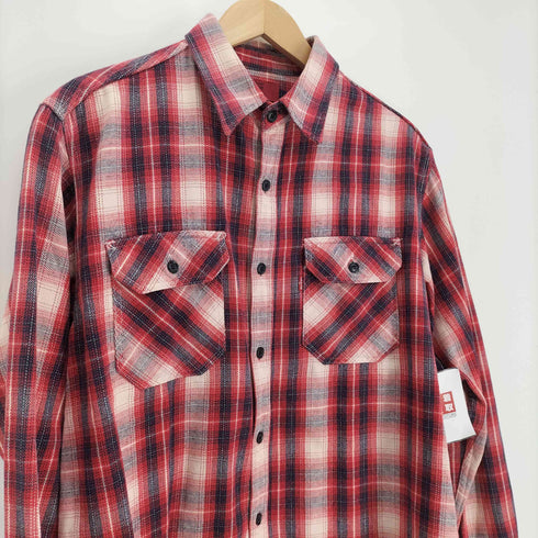 リーバイス Levis RED TAB 00S マドラスチェック フラップポケット レギュラーカラー フランネルシャツ メンズ import:M