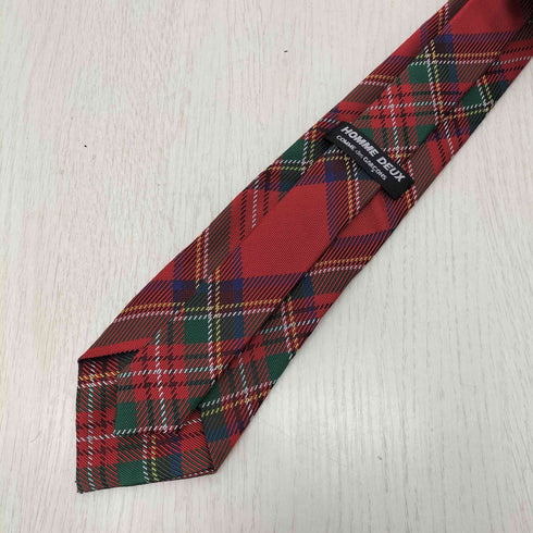 コムデギャルソンオムドゥ COMME des GARCONS HOMME DEUX チェック柄ネクタイ メンズ