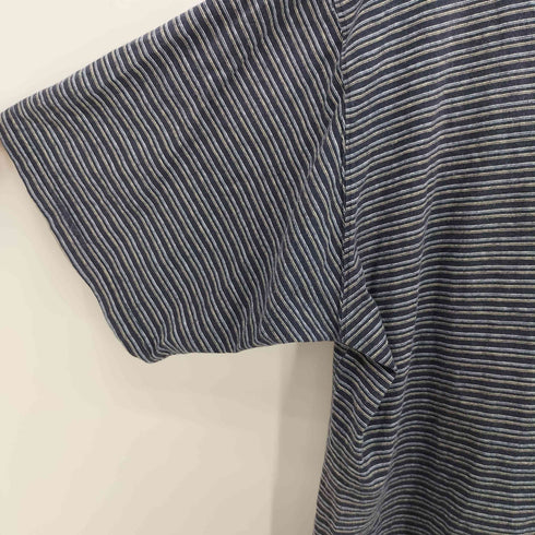 クイックシルバー Quiksilver 90s ボックスフィット ワンポイント ボーダーTシャツ メンズ import:L