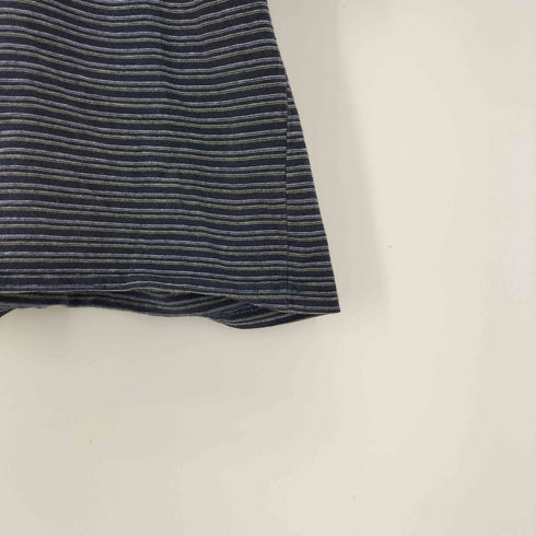 クイックシルバー Quiksilver 90s ボックスフィット ワンポイント ボーダーTシャツ メンズ import:L